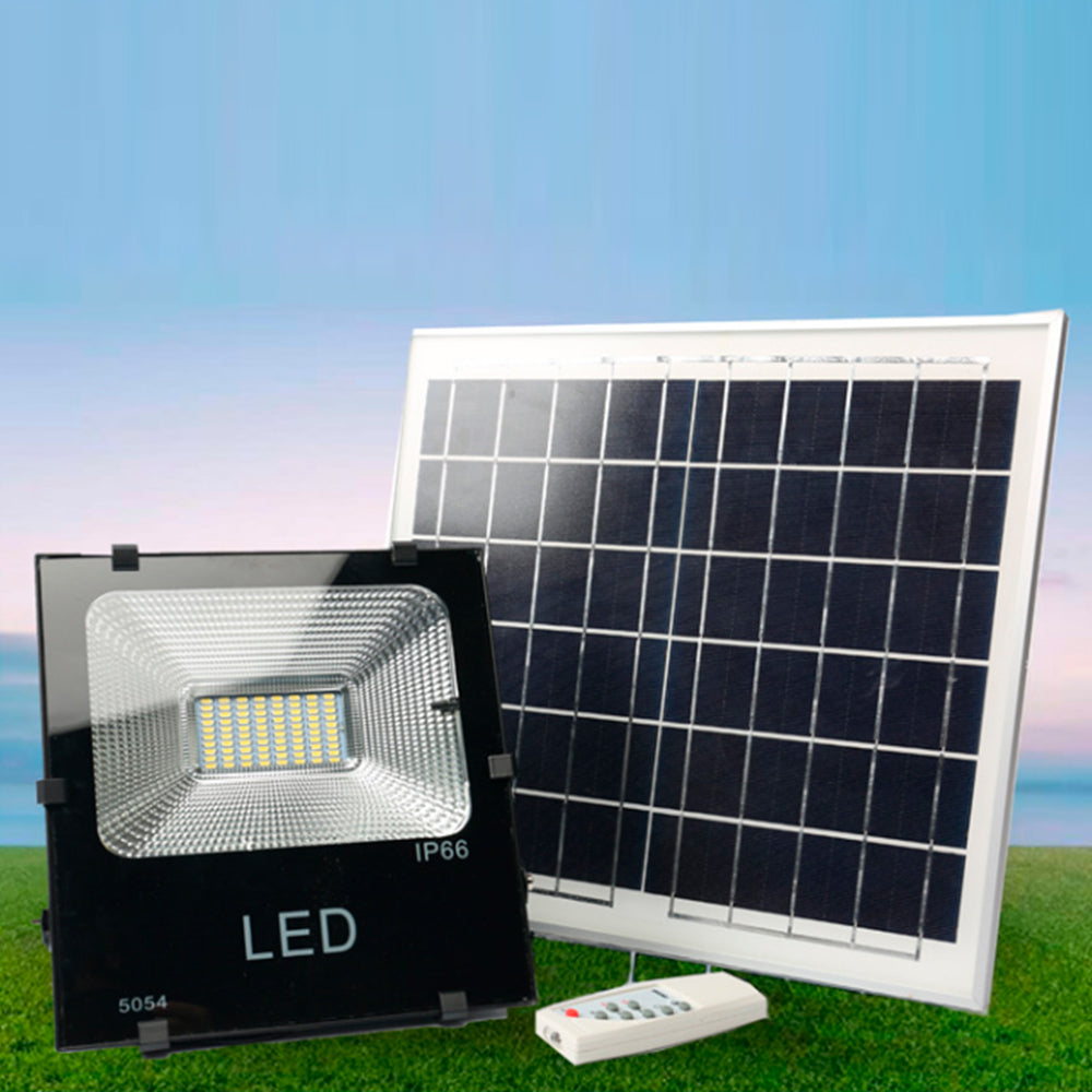Proyector LED 200W 20.000Lm 6000ºK Solar Sensor 200W + Control Remoto Panel 6V/30W 40.000H - Imagen 6