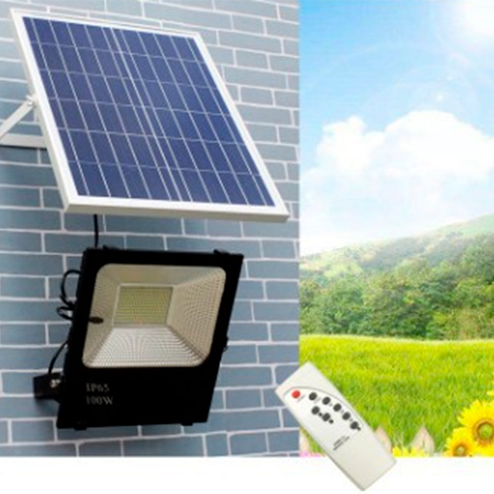 Proyector LED 200W 20.000Lm 6000ºK Solar Sensor 200W + Control Remoto Panel 6V/30W 40.000H - Imagen 7