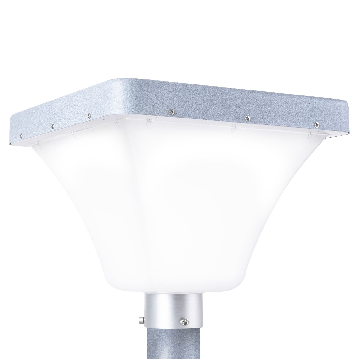 Farola LED Solar Rectangular para Jardines 45W - Imagen 2