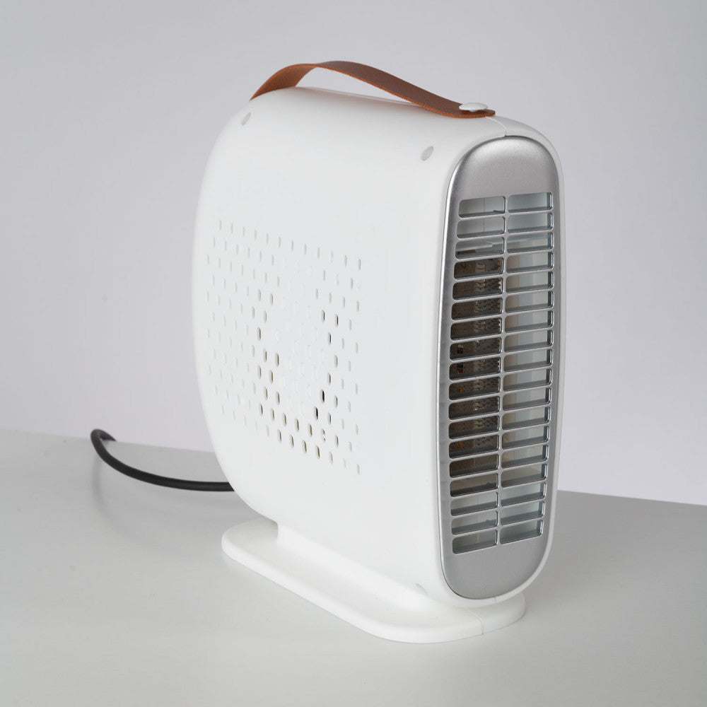 Calefactor Resistencia + Ventilador 500W Blanco - Imagen 3