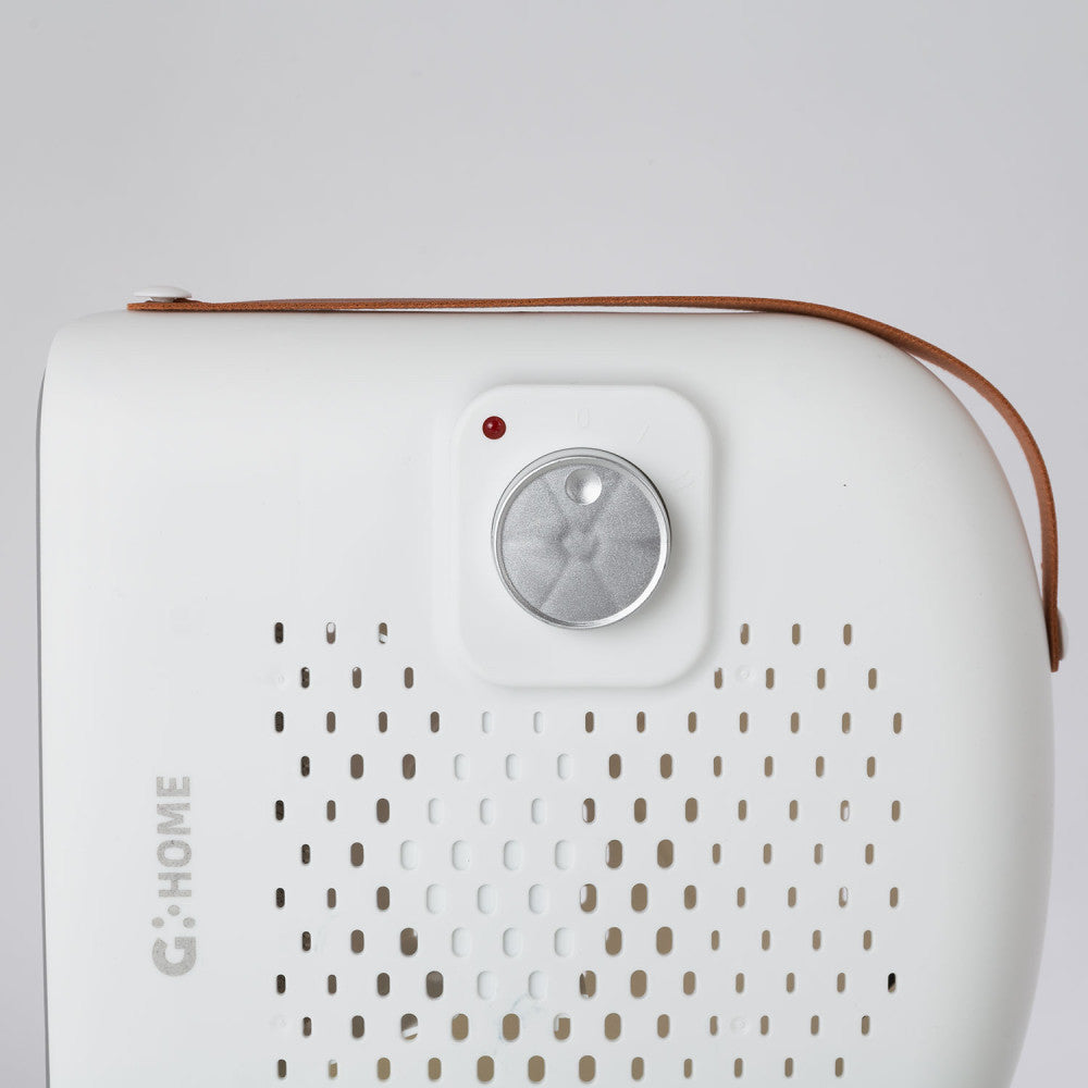 Calefactor Resistencia + Ventilador 500W Blanco - Imagen 4