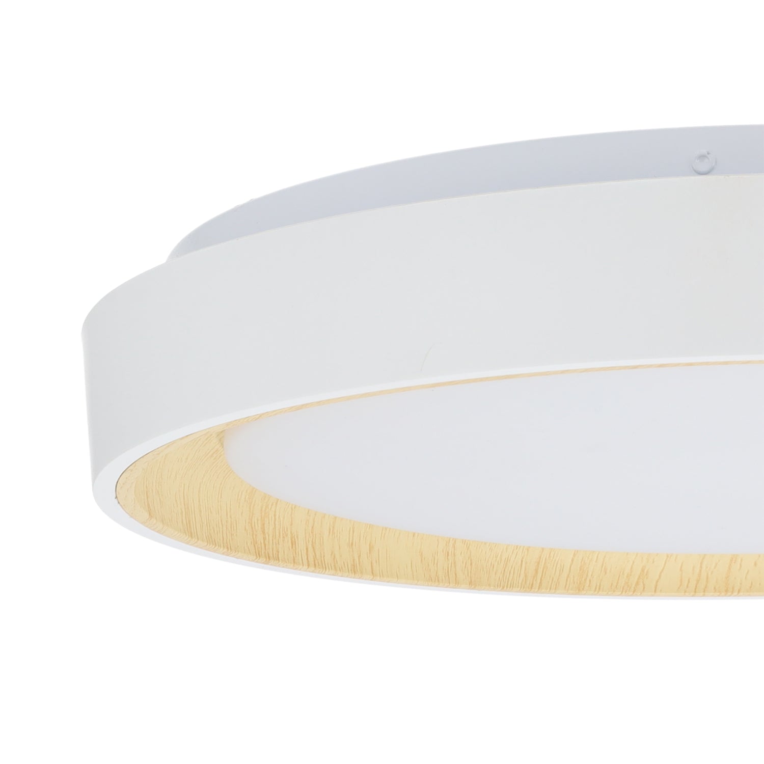 Plafón LED Decorativo 36W CCT 3000-6000ºK (Tonalidad Luz Regulable) Control Remoto Acabado Blanco - Imagen 4