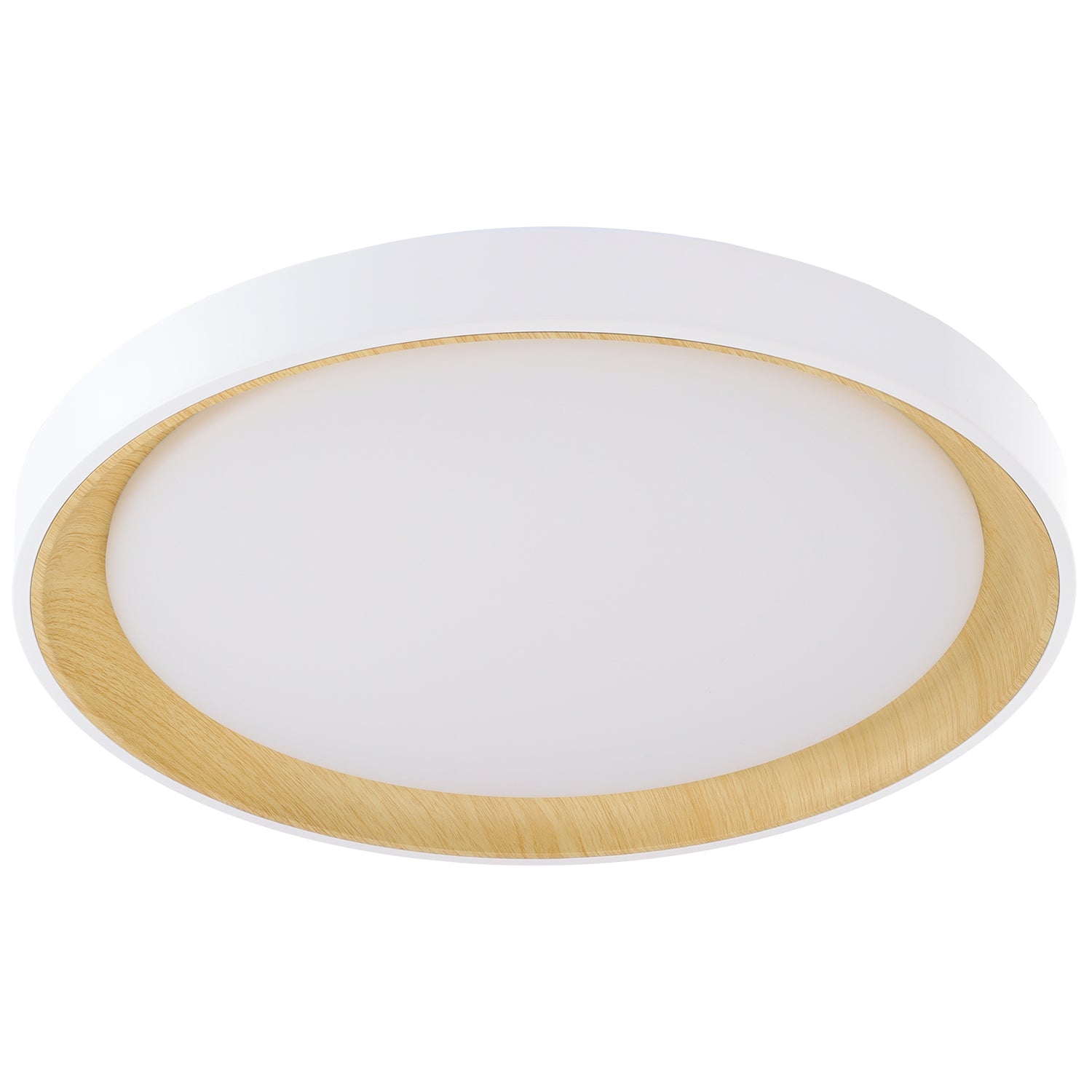 Plafón LED Decorativo 40W CCT 3000-6000ºK (Tonalidad Luz Regulable) Control Remoto Acabado Blanco - Imagen 3