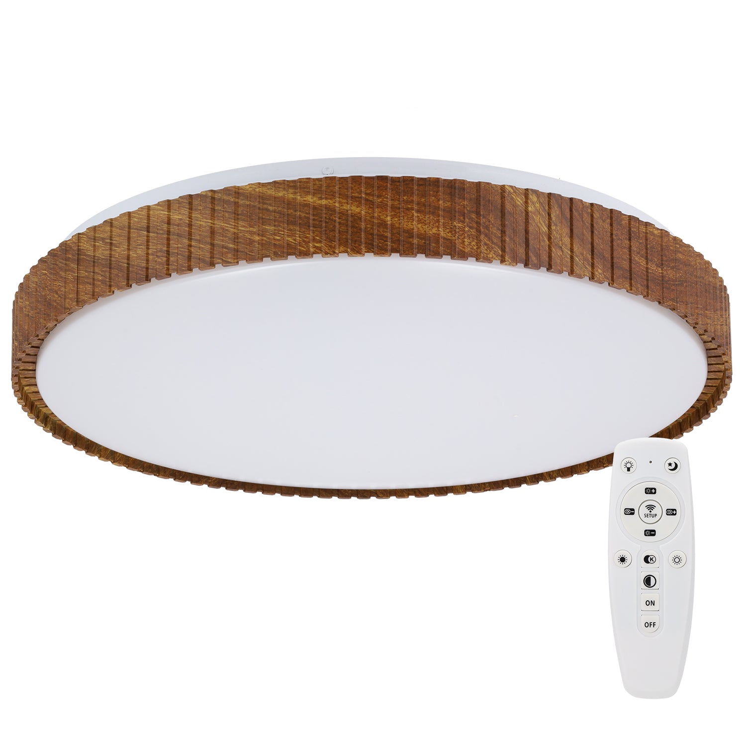 Plafón LED Decorativo 40W CCT 3000-6000ºK (Tonalidad Luz Regulable) Control Remoto