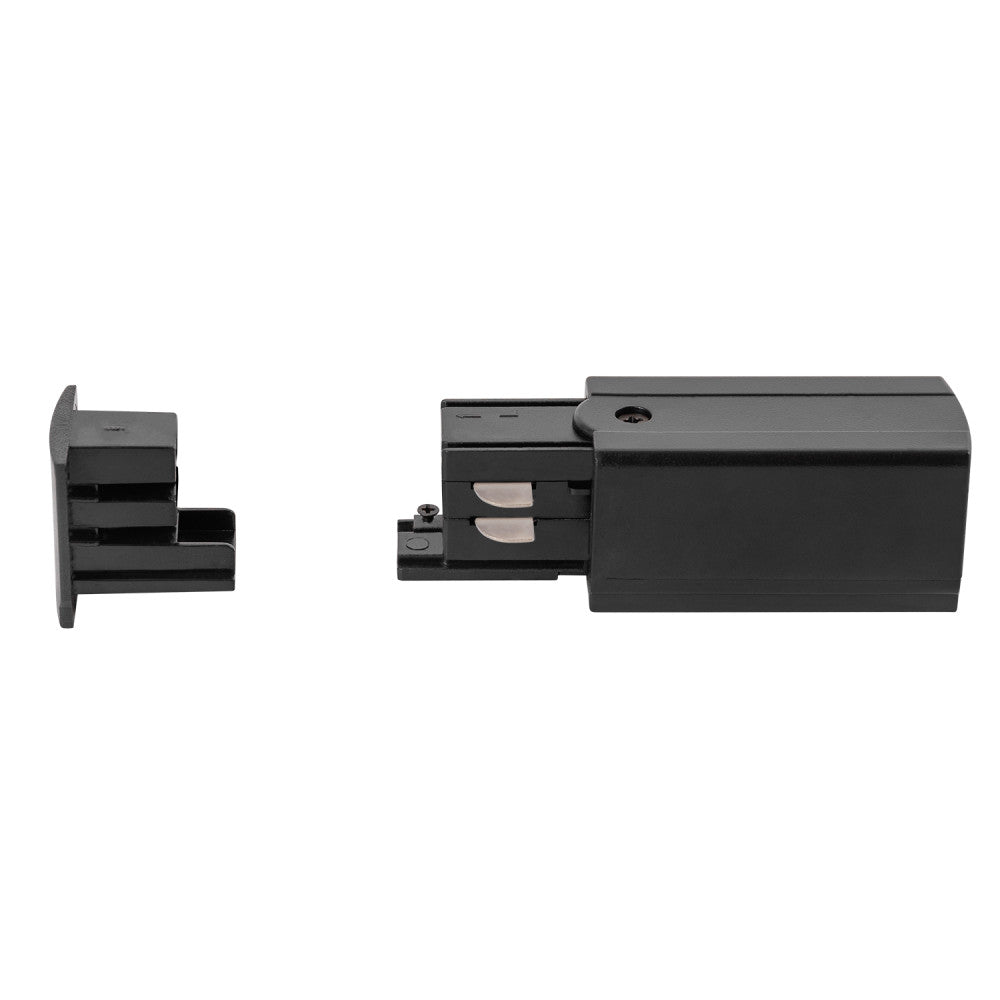 Conector Inicial Carril Trifásico Negro - Imagen 2