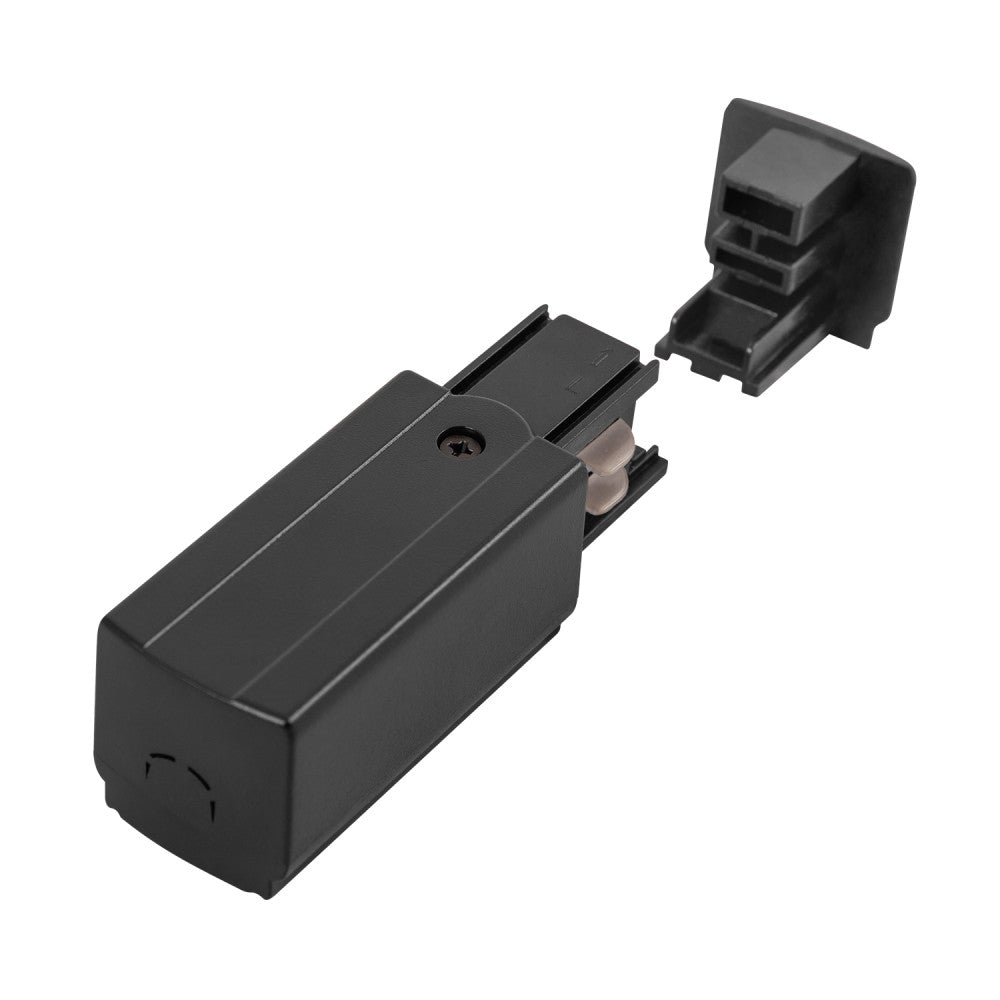 Conector Inicial Carril Trifásico Negro - Imagen 3