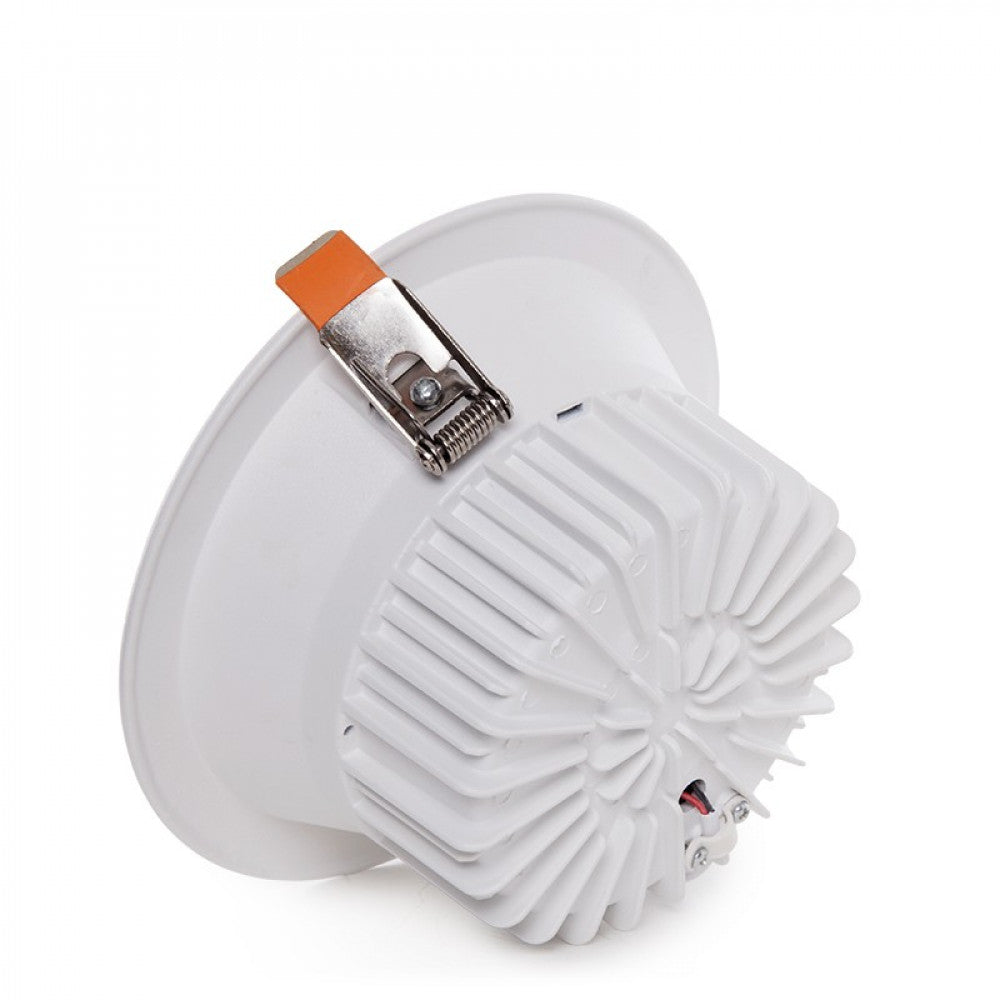 Foco Downlight Circular LED 18W 2520Lm Anti-Deslumbrante UGR19 40.000H Luz Azul - Imagen 5