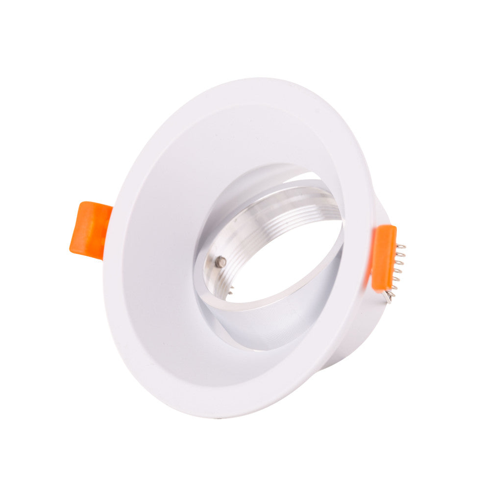Aro Foco Downlight Circular GU10 Ø99Mm - Blanco