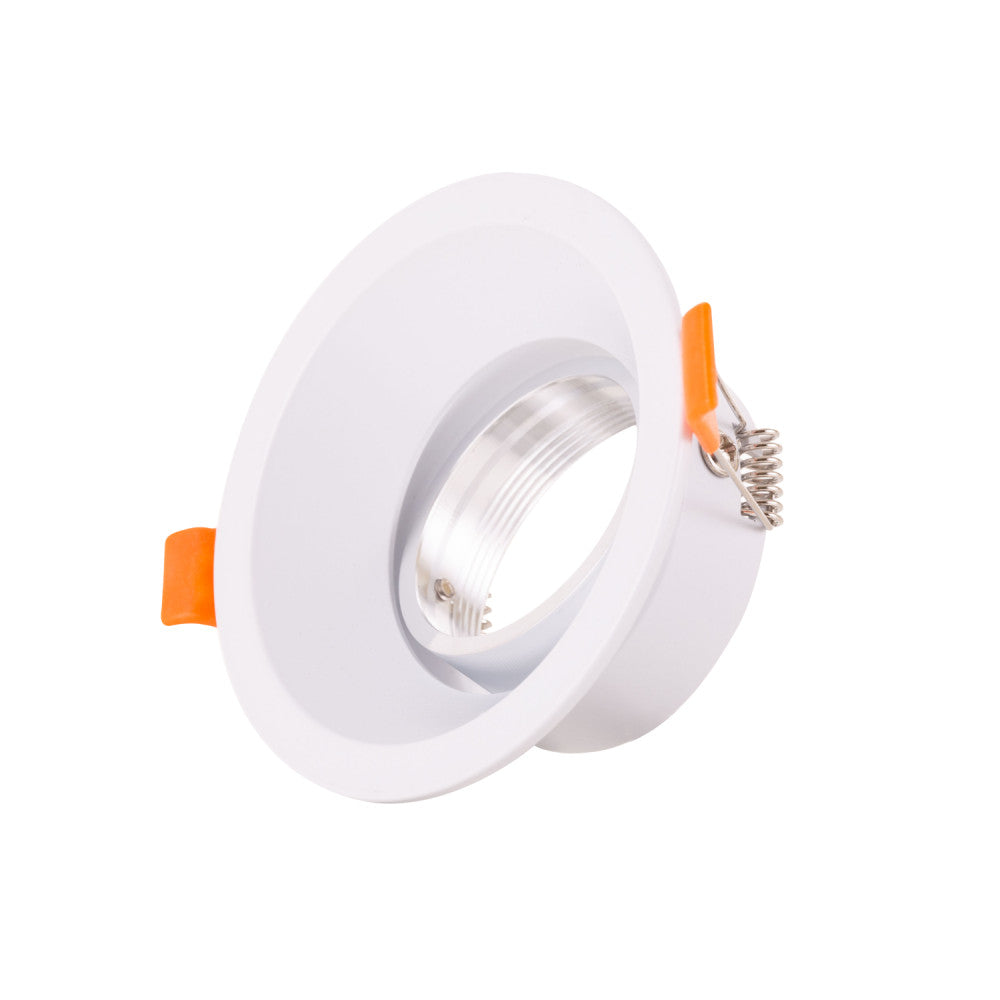 Aro Foco Downlight Circular GU10 Ø99Mm - Blanco - Imagen 4