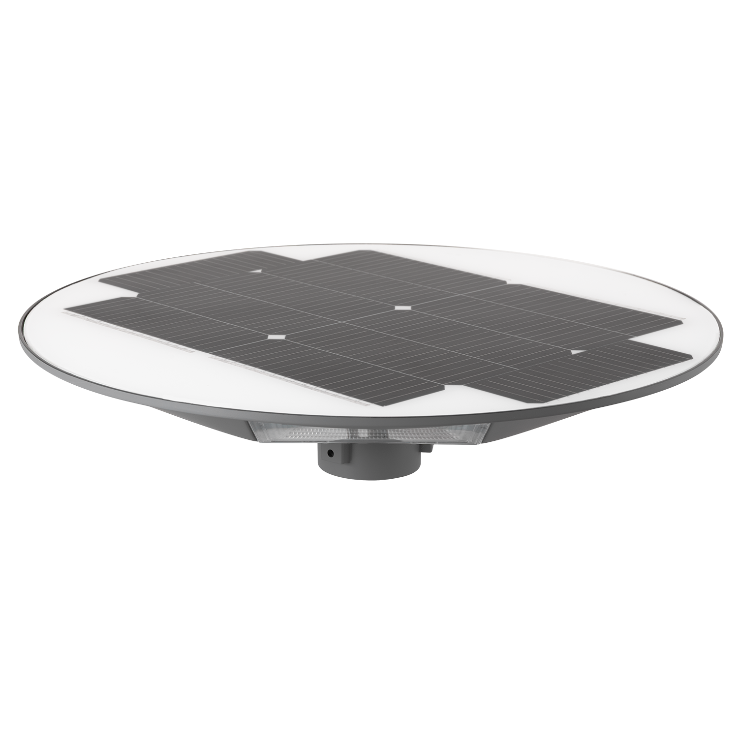 Luminaria Solar LED 150W 15000Lm 6000ºK IP67 Panel: 6V 18W Batería: 3,2V 15000MaH Gris - Imagen 2