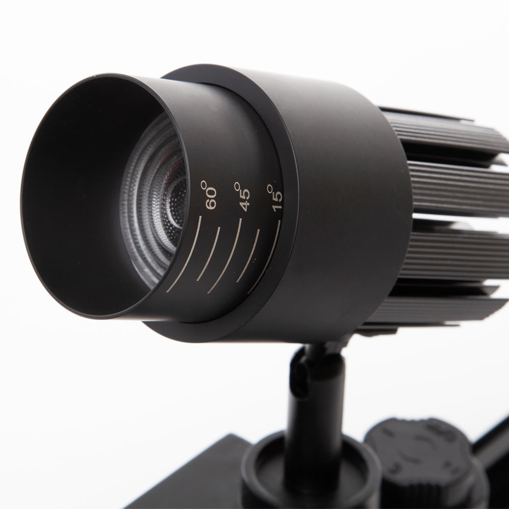Foco de Carril LED 9W 810Lm CRI90 6000ºK Trifásico Norah 40.000H [J-TR9W-T-CW - Imagen 2