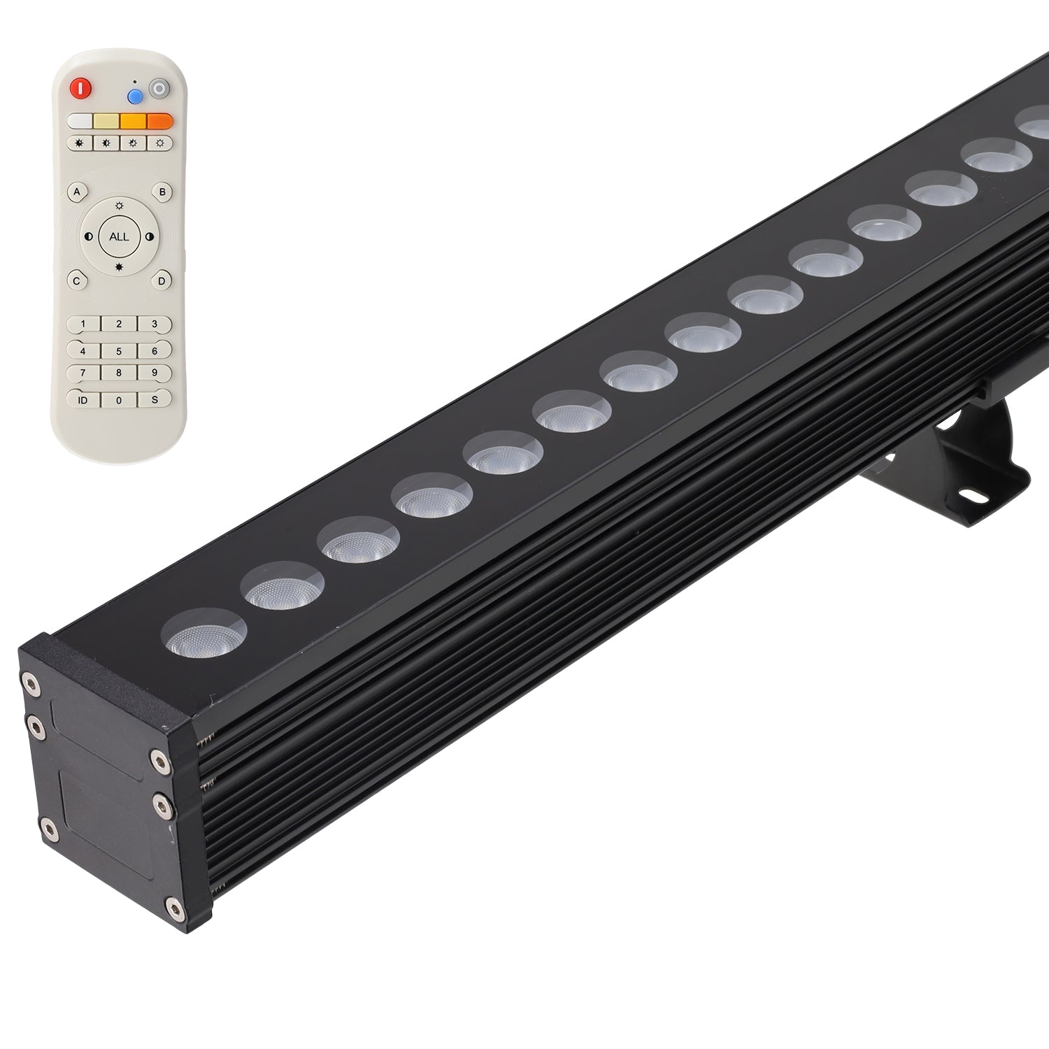 Bañador de Pared LED 80W 100Lm/W 30º RGB/CCT Enlazable Mando a Distancia Sistema TUYA