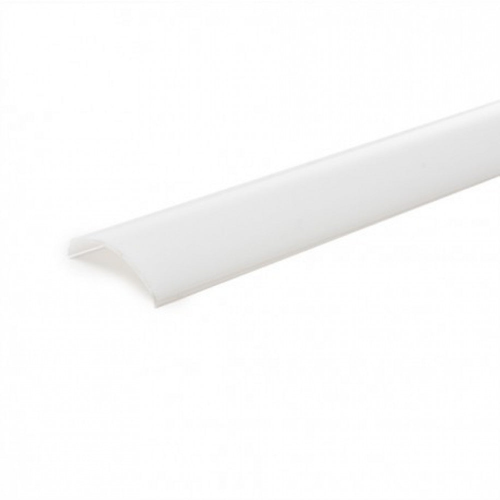 Perfíl Aluminio para Tira LED Difusor Opal LLE-ALP016R-O x 2M - Imagen 3