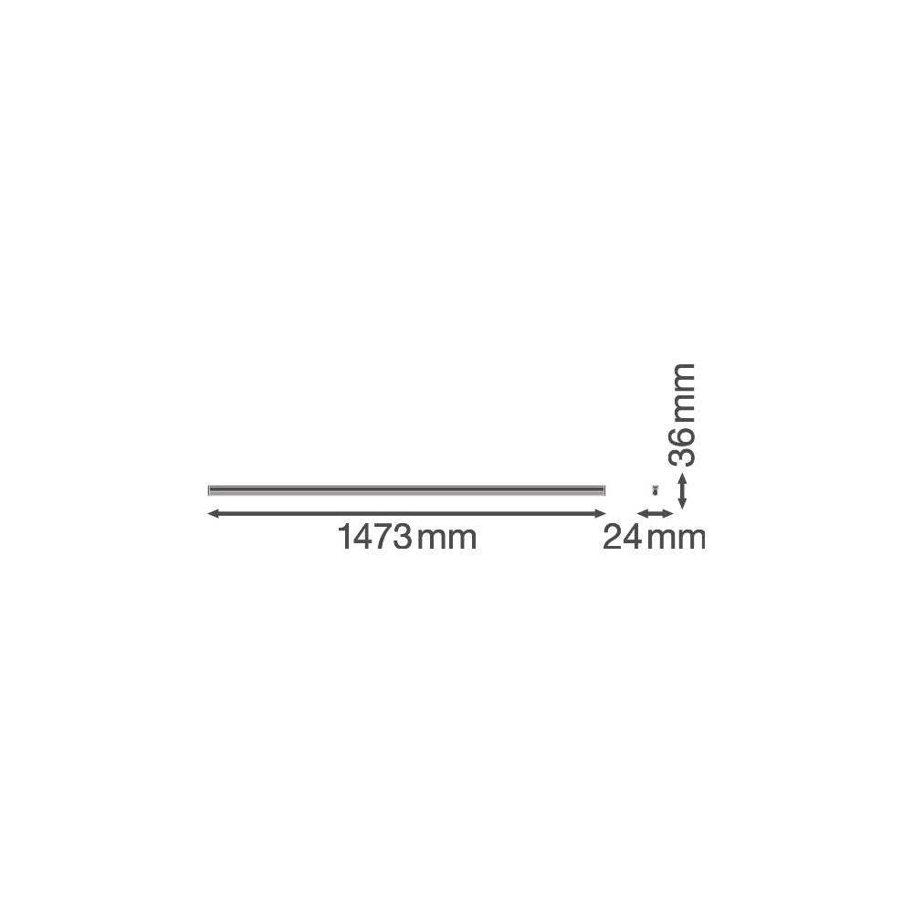 Luminaria LED lineal Ledvance "Compact" 25W 2500Lm 4000K 140º IP20 - Imagen 3