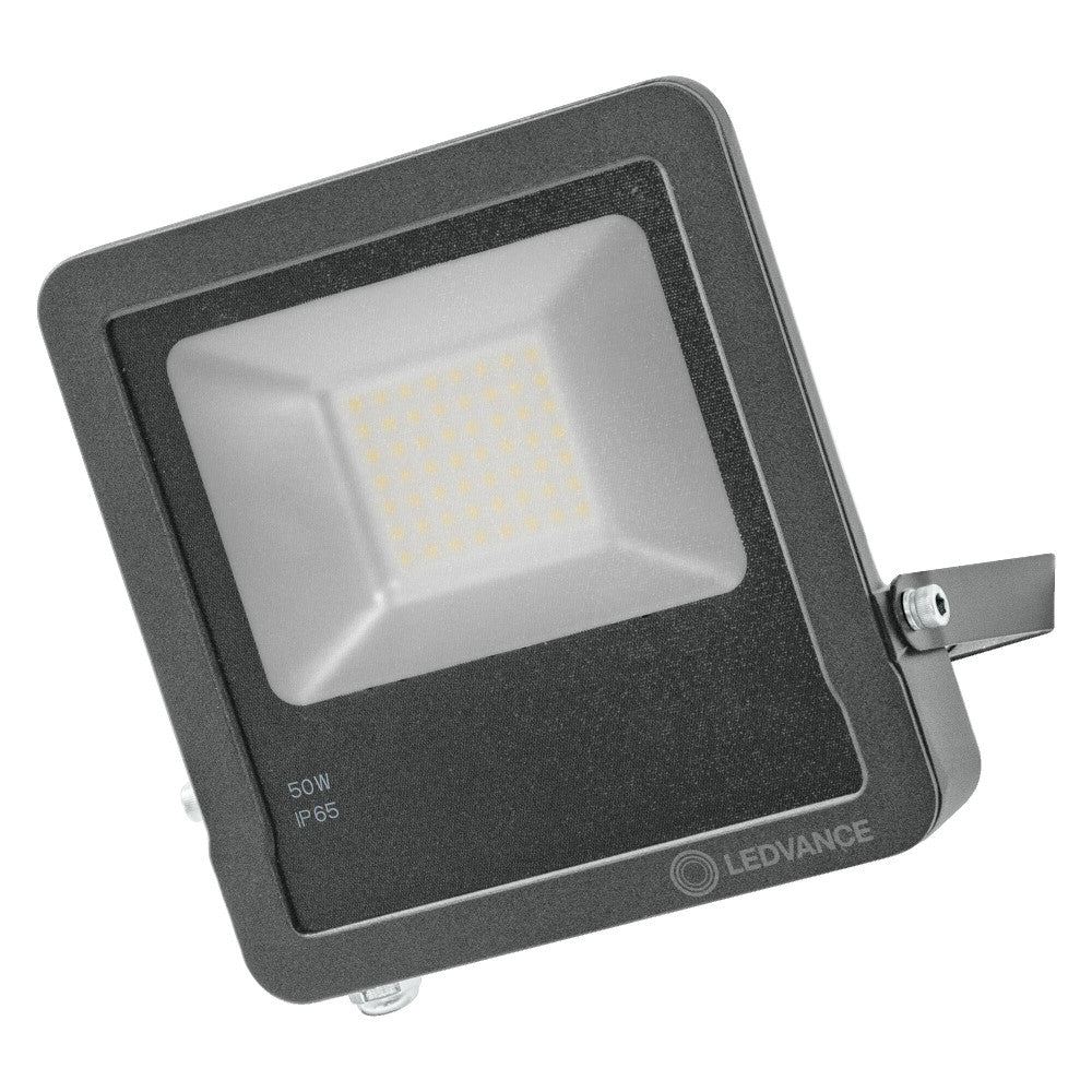 Proyector LED Ledvance "Smart" de 50 W, 4000 lúmenes, 3000 K, 100º, IP65, regulable.