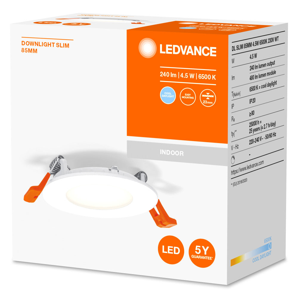 Foco LED Ledvance 4,5 W 240 lm 6500 K 110º IP20 - Imagen 2