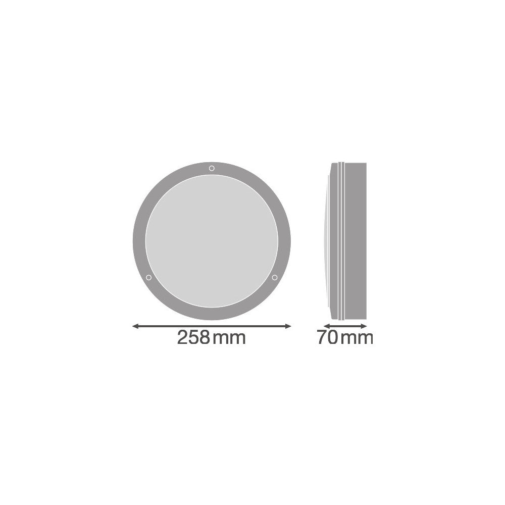 Aplique de pared LED Ledvance 10W 800Lm 3000K 120º IP65 - Imagen 2