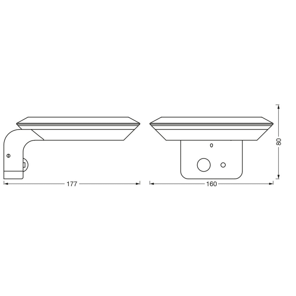 Luminaria LED de exterior Ledvance "Endura" con sensor, 3,6 W, 180 lm, 3000 K, IP44 - Imagen 3
