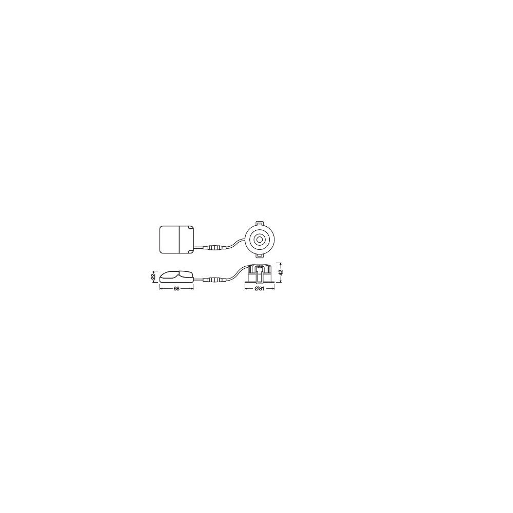 Foco LED LEDVANCE 8W 720Lm 4000K 36º IP44/IP20 Regulable - Imagen 3