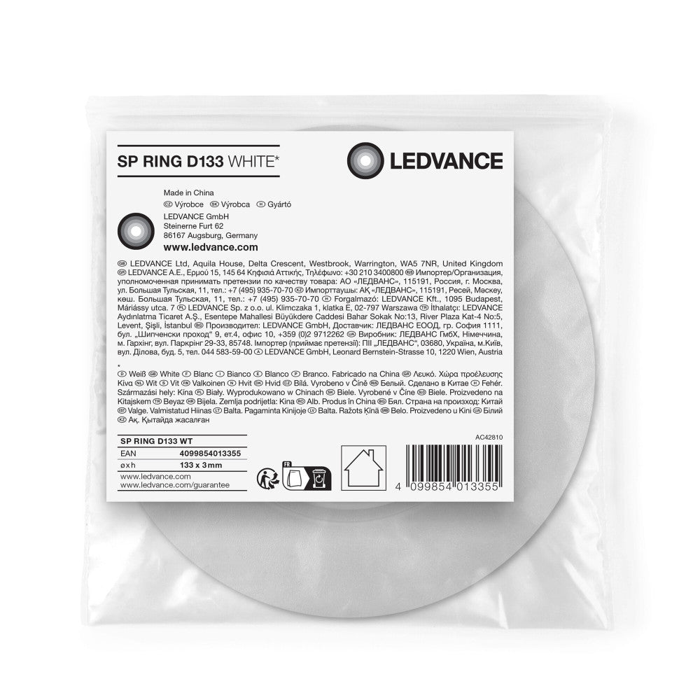 Anillo foco LED Ledvance, accesorio D133 - Imagen 2