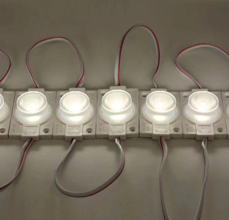 Módulo LED para rótulos luminosos PRO SMD3030 2W 12V IP65 50.000H - Imagen 2