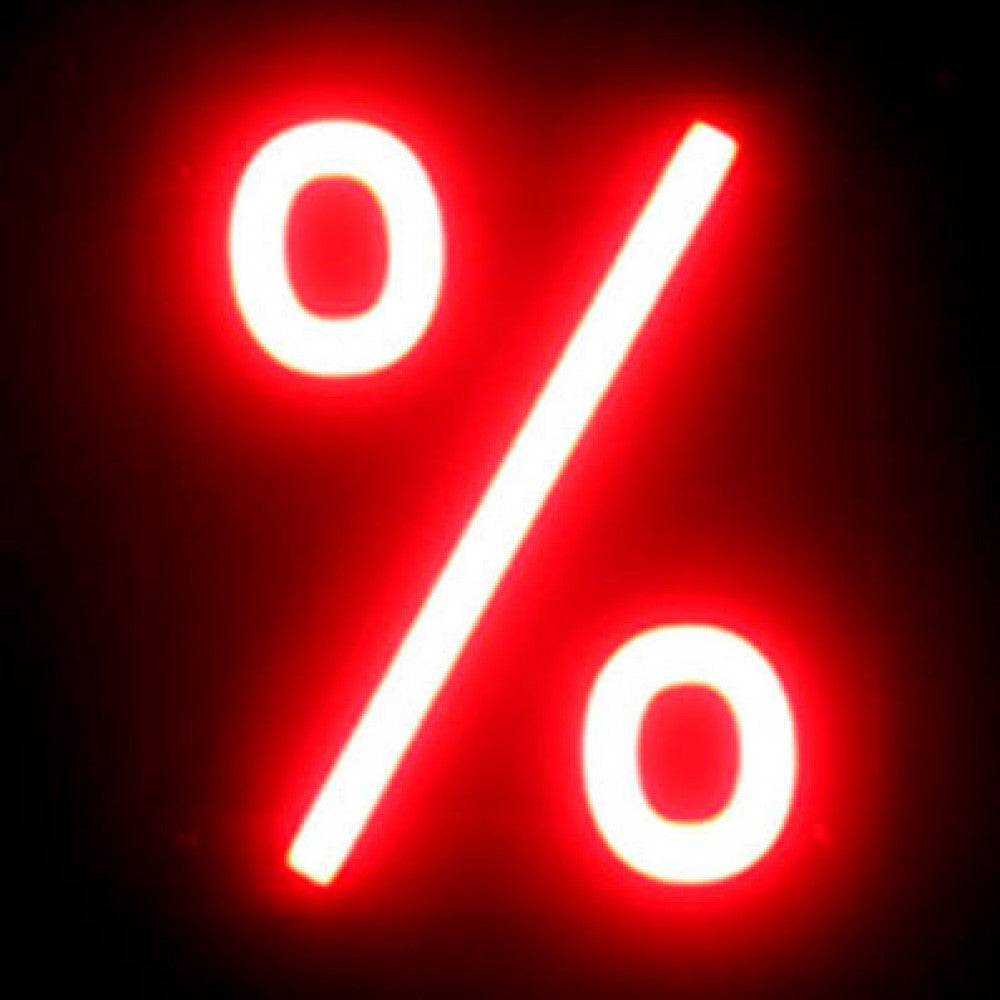 Signo LED Neon % Ancho 128Mm Alto 161Mm Fondo 38Mm - - - Imagen 2