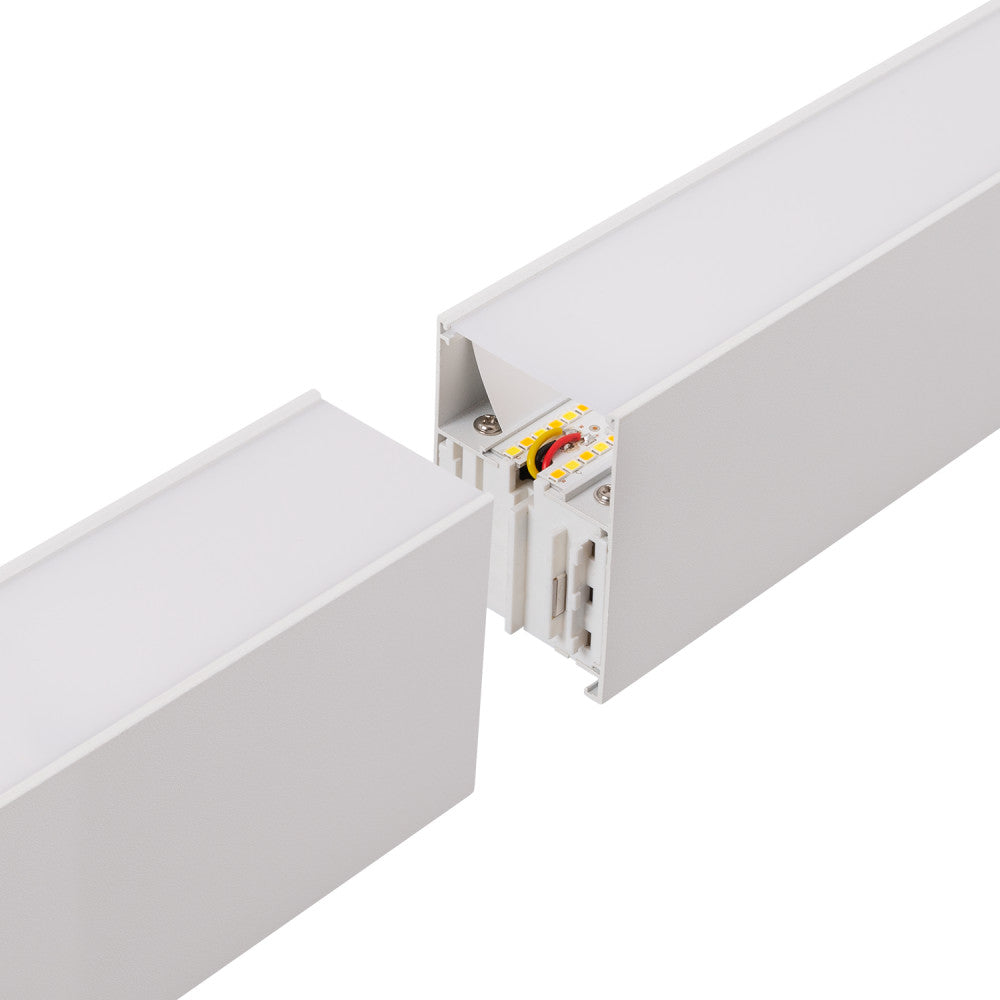 Luminaria Lineal Enlazable LED 30W 3,000Lm 120Cm CCT (Tonalidad Luz Regulable) Driver Lifud Superficie/ Suspendida - Imagen 3