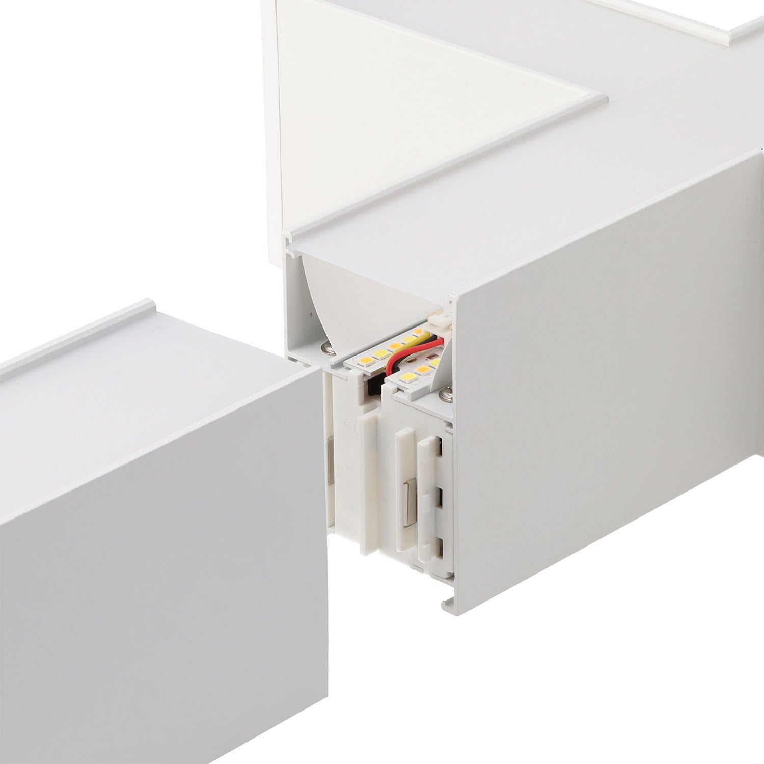 Conector "+" para Luminaria Lineal 15W 100LM/W CCT Lifud Flicker Free - Imagen 4
