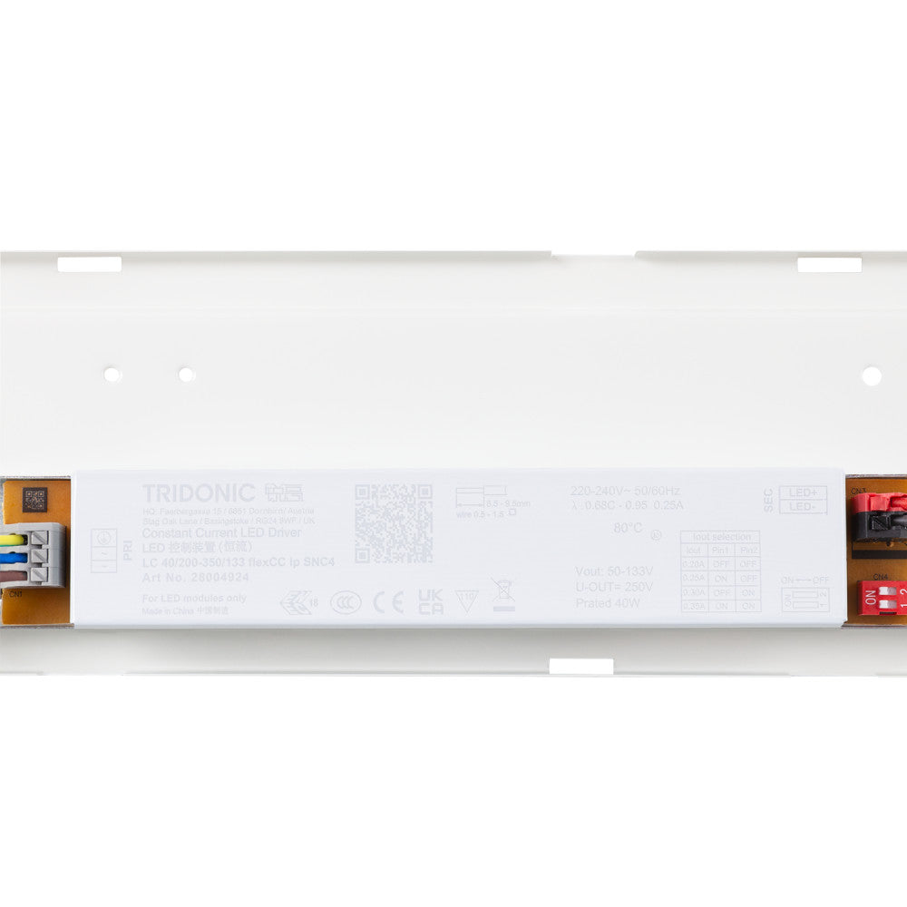Equipo Estanco Enlazable LED 40W 4800Lm IP65 CCT (Tonalidad Luz Regulable) 3000-6500ºK 110º Regulable Tridonic Flicker Free - Imagen 2