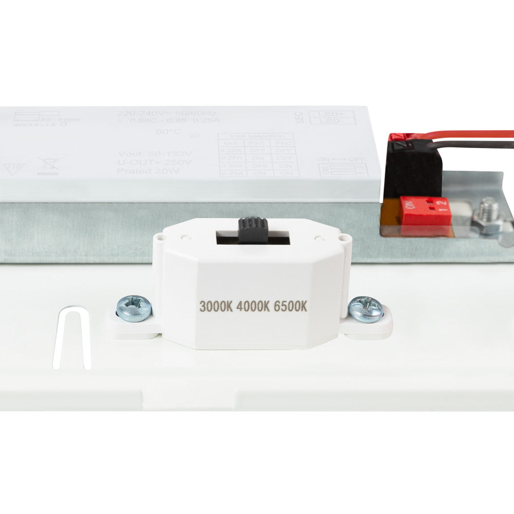 Equipo Estanco Enlazable LED 40W 4800Lm IP65 CCT (Tonalidad Luz Regulable) 3000-6500ºK 110º Regulable Tridonic Flicker Free - Imagen 3