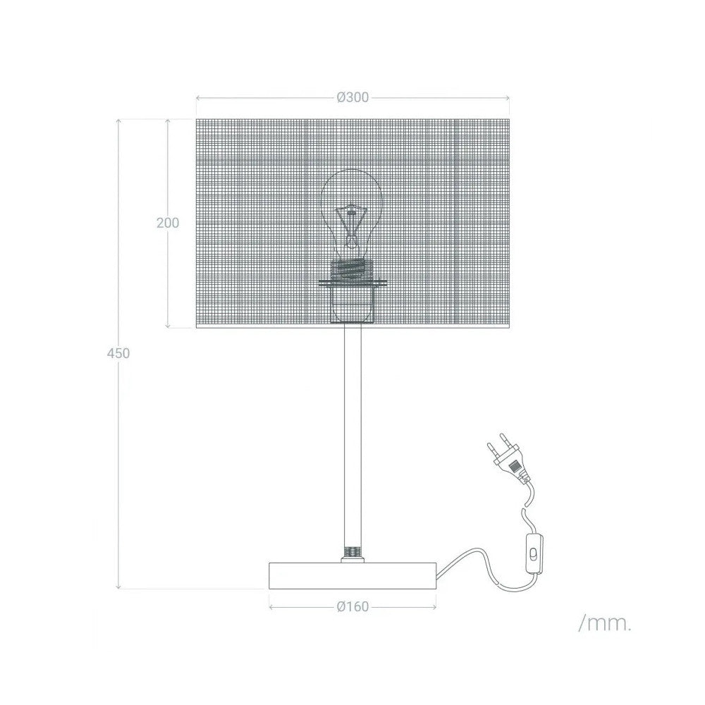 Lámpara de Mesa "Pakdasht" [SKD-T1011 - Imagen 6