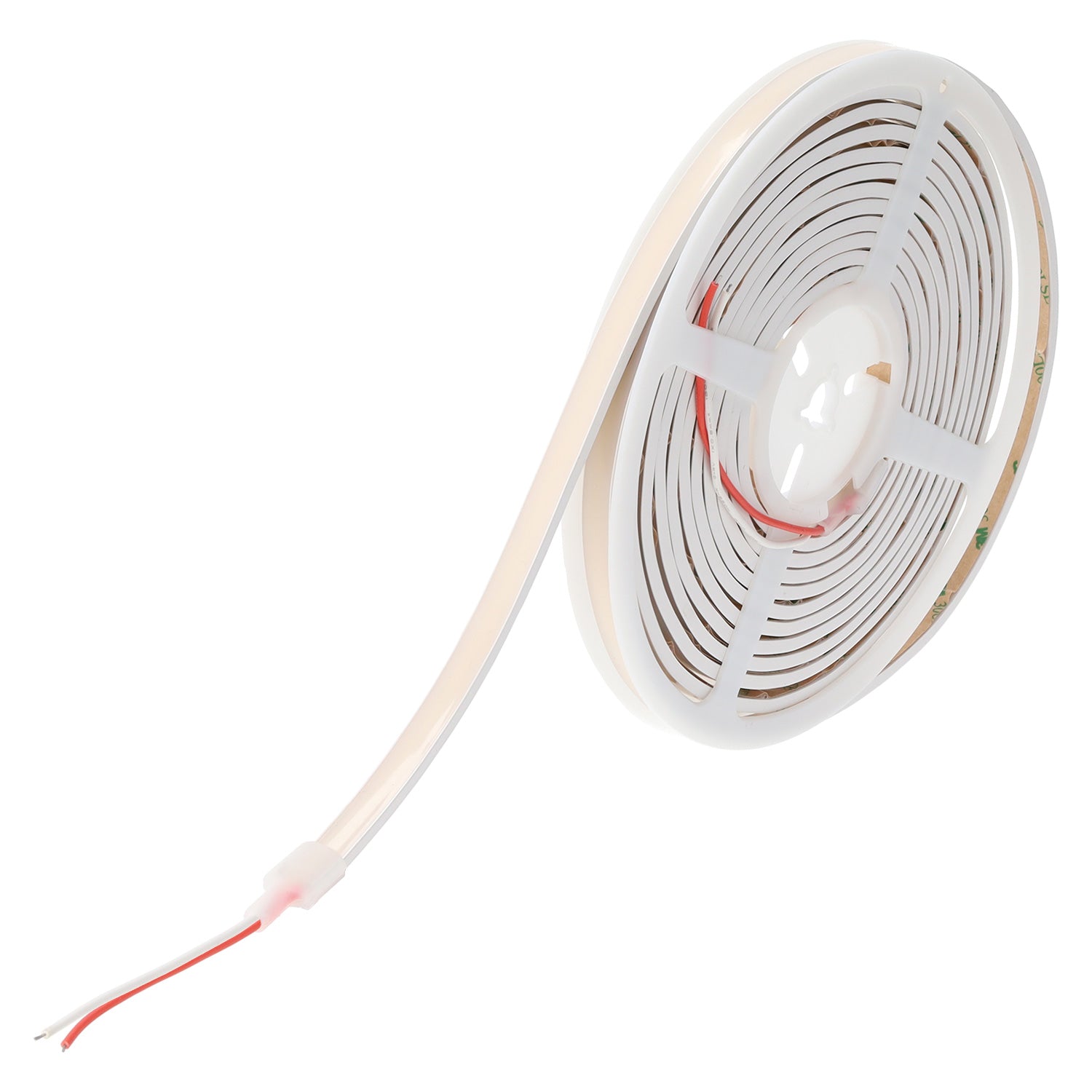 Tira Flexible LED Corte Libre 12W/M 24VDC COB 528 Leds/M 1400Lm/M IP65 6000ºK 5 Metros