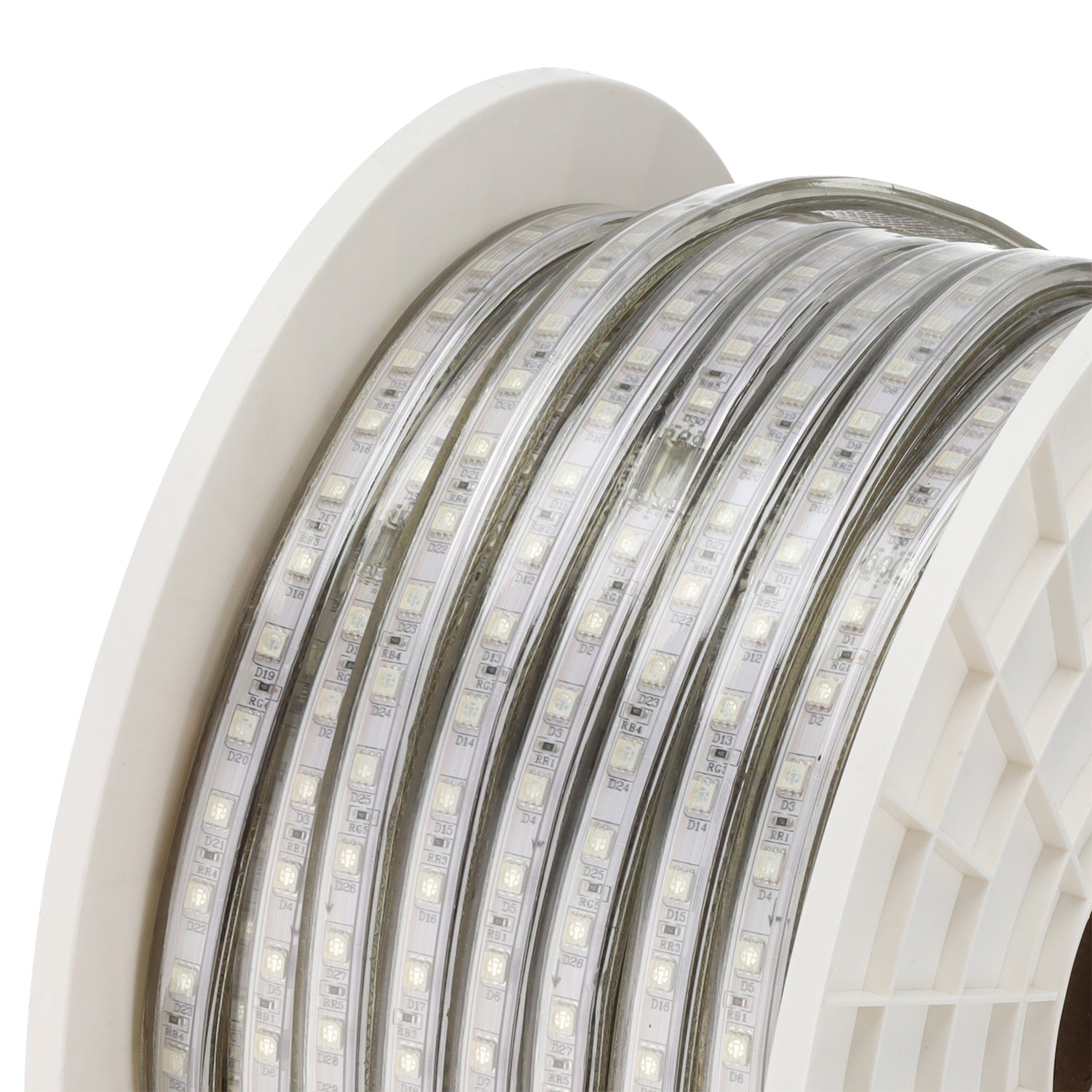 Tira Flexible LED 14,4W/M 220VAC 60LEDs/M SMD5050 IP65 RGB 50 Metros - Imagen 3