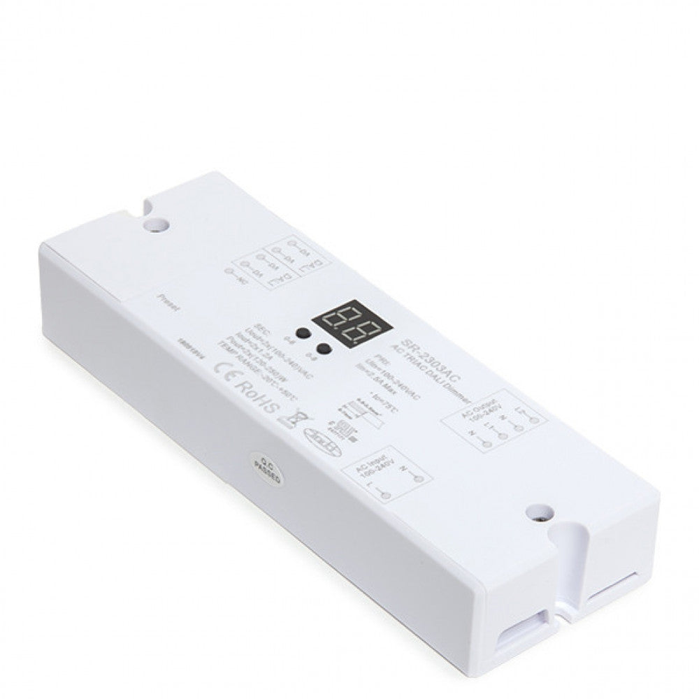 Dimmer Ac Triac Dali 2 Canales Max. 2 X 144W - Imagen 2
