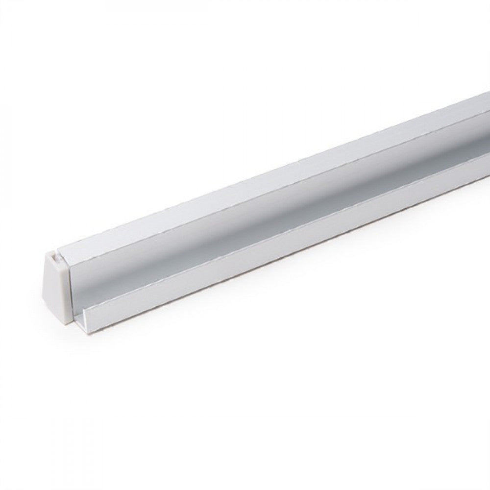Perfíl Aluminio para Tira LED Estanterías Cristal 6Mm x 1M - Imagen 3