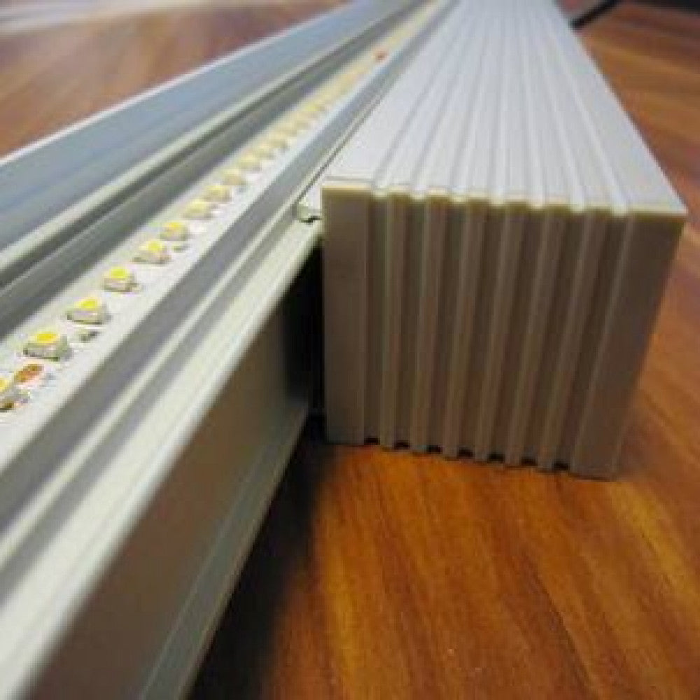 Perfíl Aluminio Espejos Opal x 1M - Imagen 3