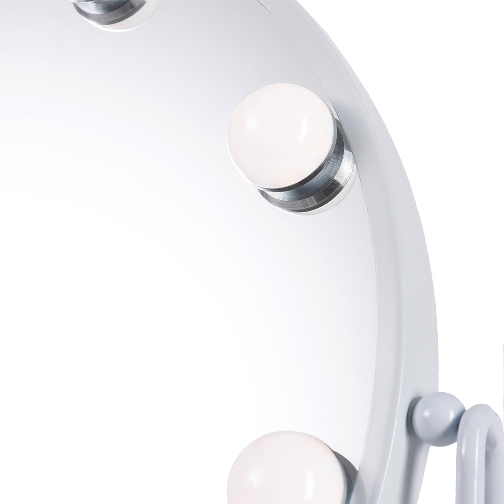 Espejo Iluminado Maquillaje LED 4200ºK 48x43Cm Blanco 40.000H [SUN-KRS-430-W - Imagen 3