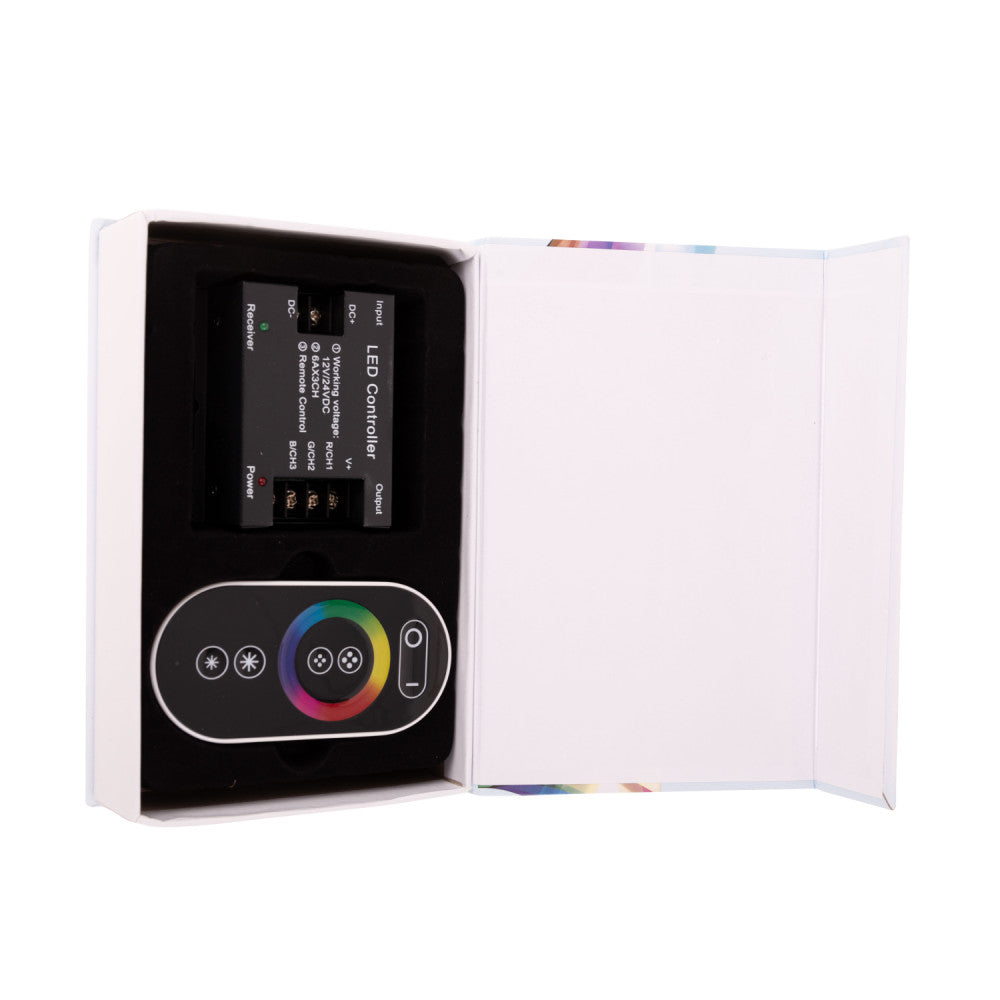 Controlador Rf Tira RGB Mando a Distancia Circular 12-24VDC ► 216/432W - Imagen 4