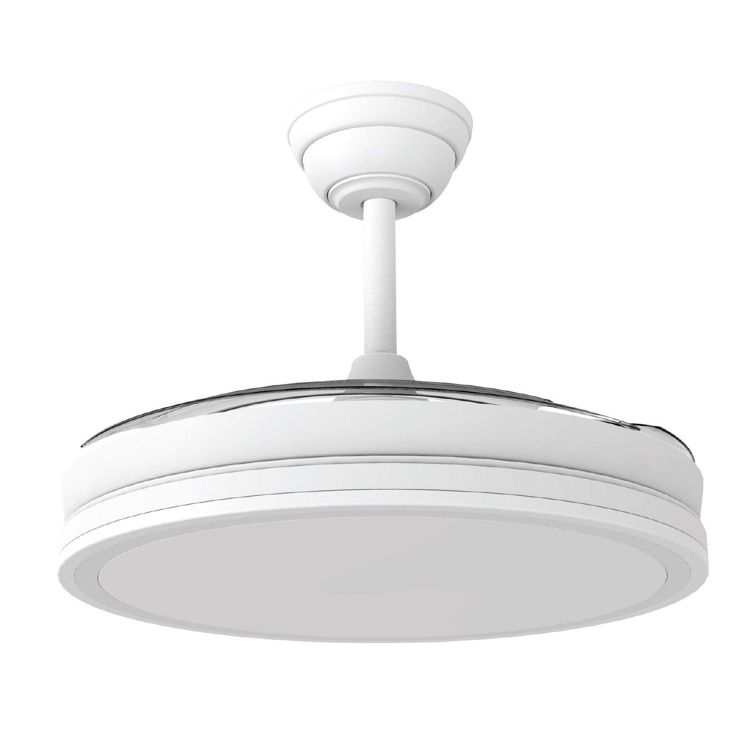 Ventilador DC"Martina" Función Verano-Invierno 48W Blanco 3 Aspas 5040lm 3500-4000-6500k Remoto y Temporizador - Imagen 3