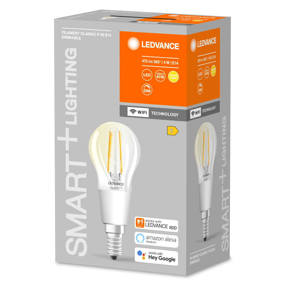 Bombilla LED Ledvance "SMART" E14 4W 470Lm 2700K 300º IP20 Regulable - Imagen 2