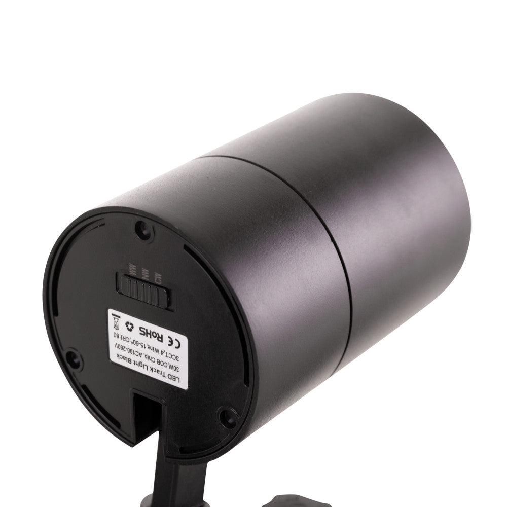 Foco de Carril LED Triac Multiángulo 15-60º 30W, 2700 lm, CRI90 3CCT Monofásico 40.000H - Imagen 2