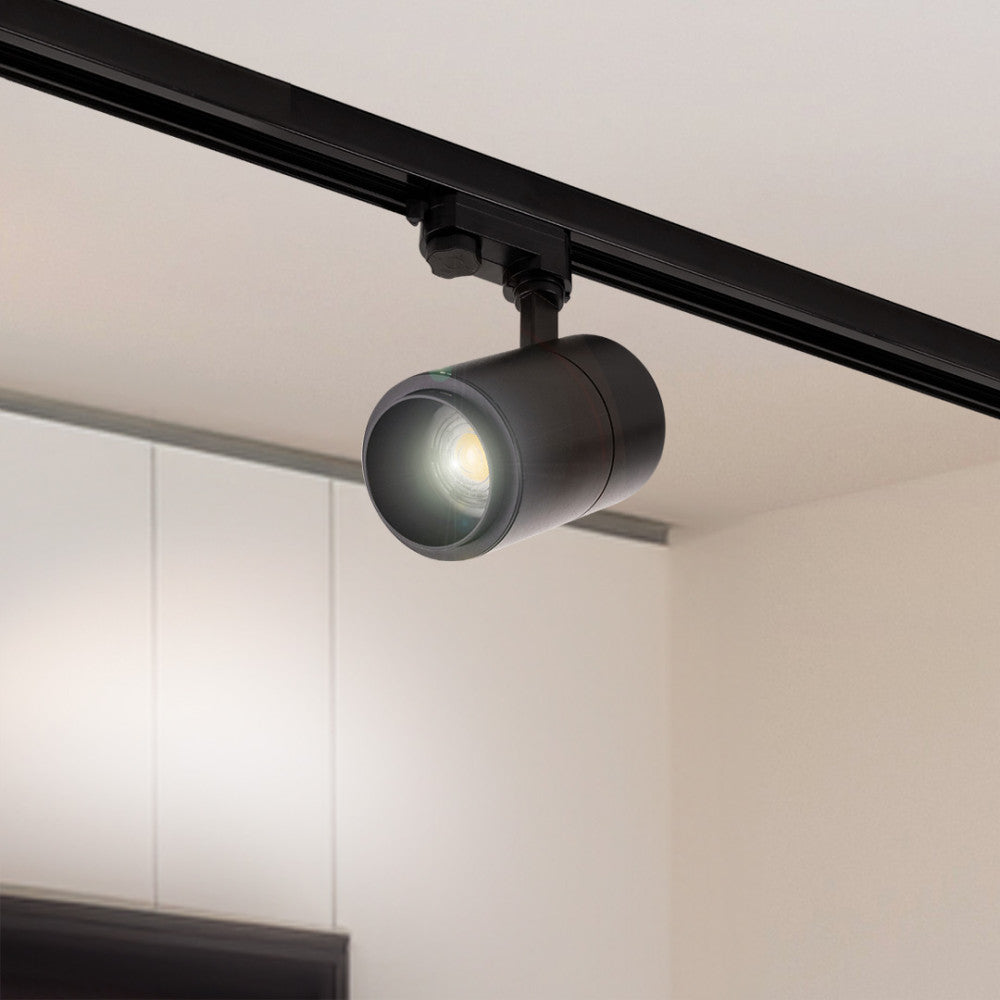 Foco de Carril LED Triac Multiángulo 15-60º 30W, 2700 lm, CRI90 3CCT Monofásico 40.000H - Imagen 4