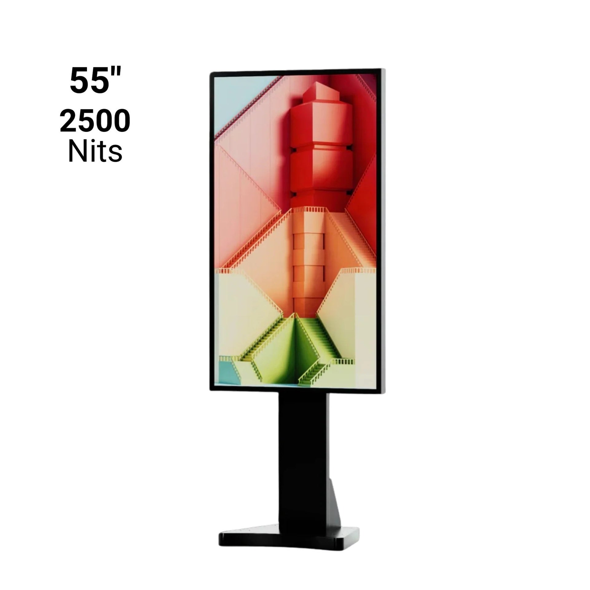 Display LCD FULL HD 55" para Escaparates - Alto Brillo 2500 NITS - Android 9 - Imagen 2