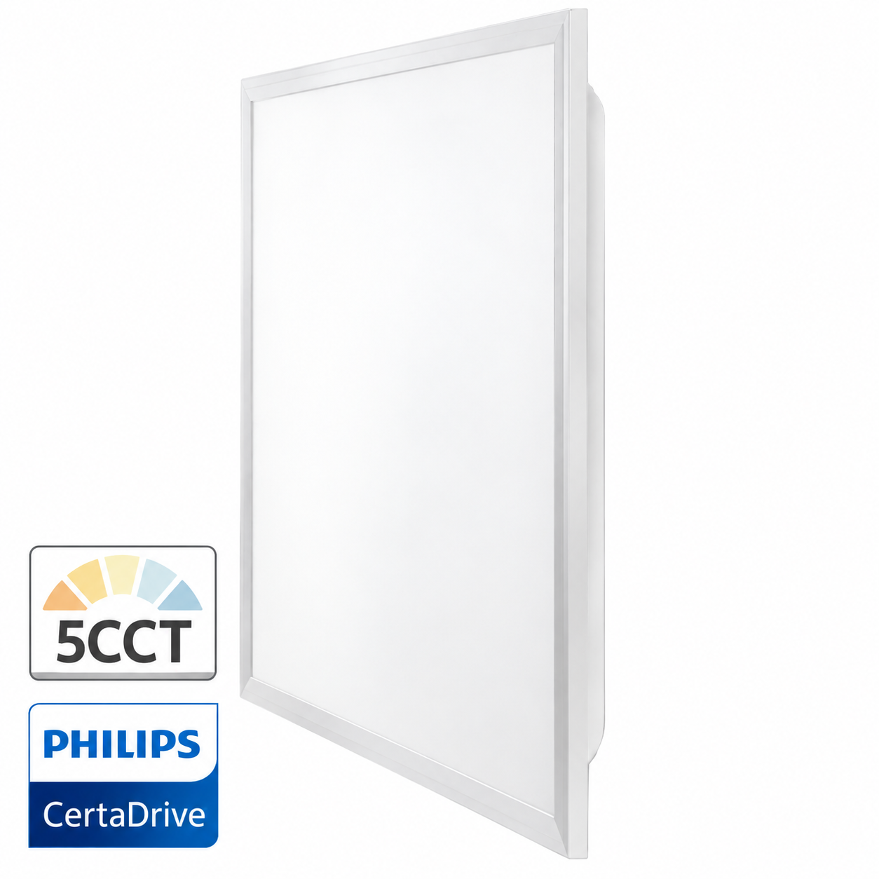 Panel LED 35W 60x60Cm High Lumen 4760Lm 5CCT (3000/4000/5000/6000/6500K) Driver Philips IP40