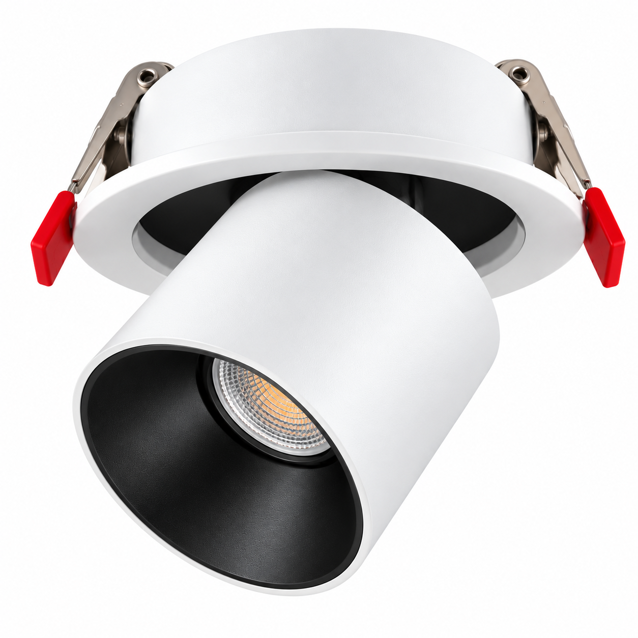Downlight LED Empotrable 8W Acabado Blanco CCT (Tonalidad Luz Ajustable) - Imagen 2
