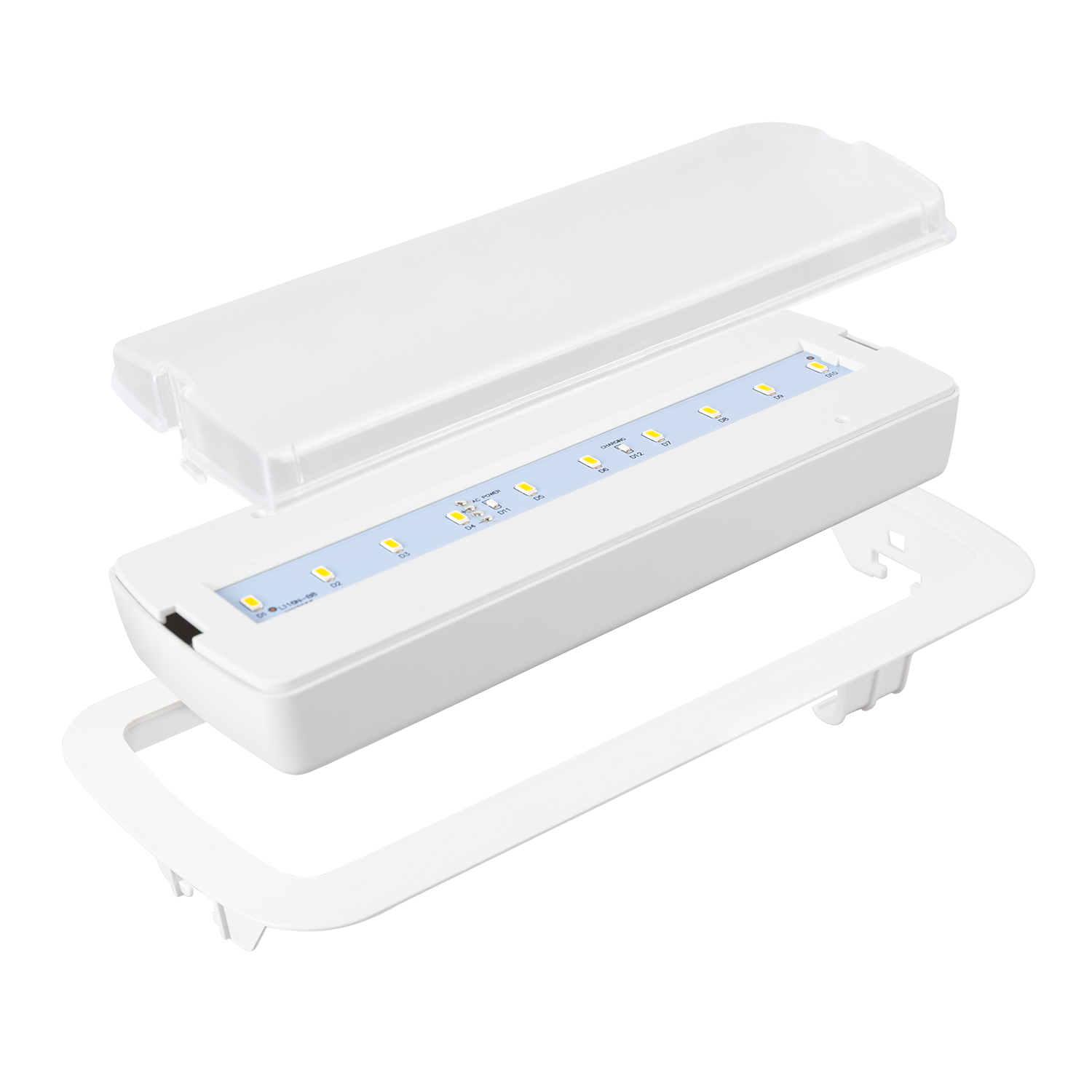 Emergencia Led Empotrable 500LM / Permanente / No Permanente 5000K - Imagen 4